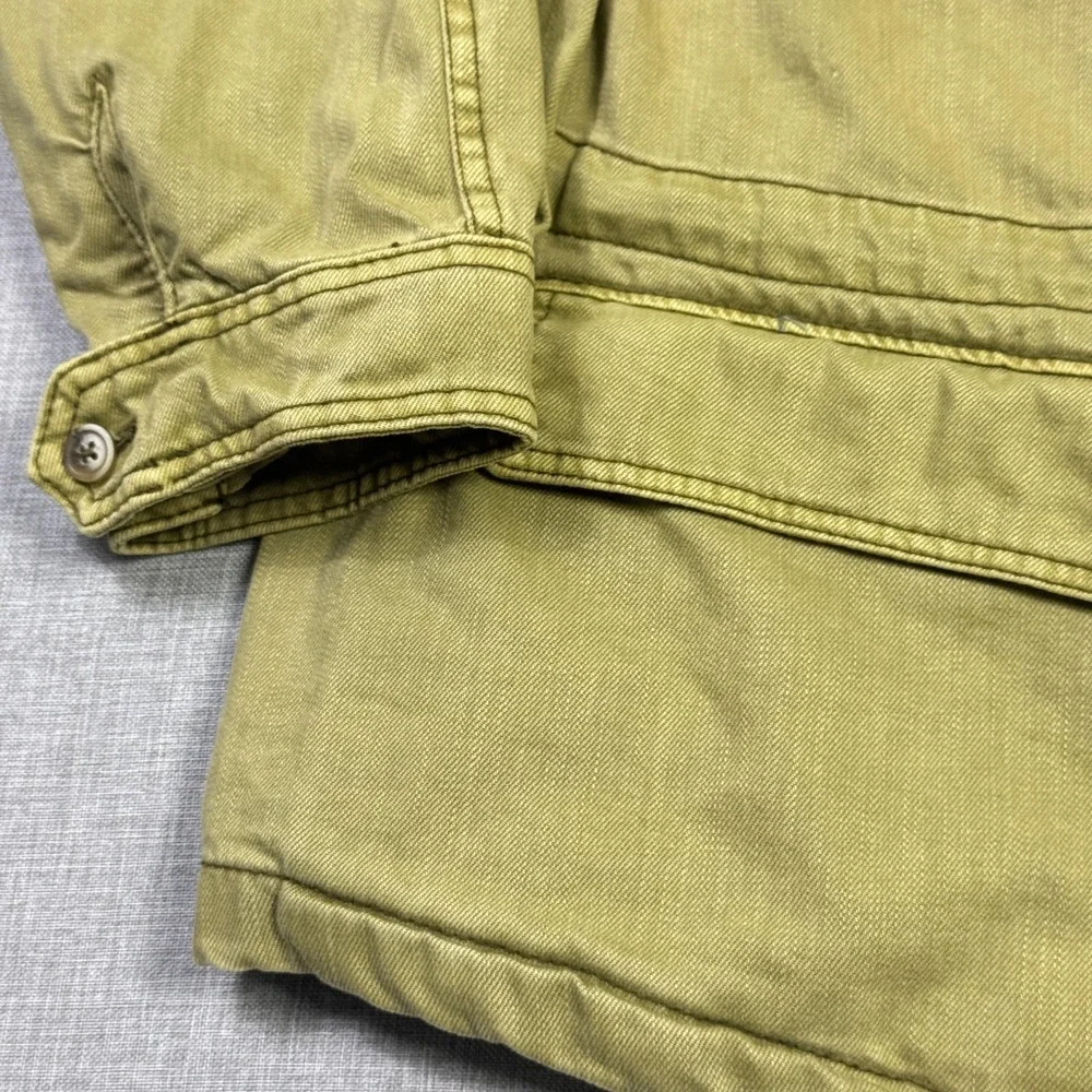 Free People Seize The Day‎ Oversided Military Jacket Womens Large Green